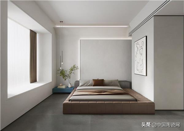 168m²箭牌複合輕紋磚侘寂風戶型，質樸簡約，任誰看了不心動？