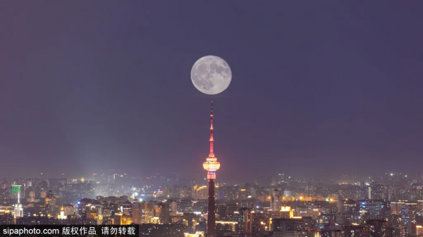 絕美！賞京城冬日璀璨星河，讓皎潔的月光伴你酣然入夢~