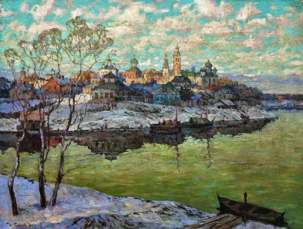 很多人嚮往的畫風~充滿詩意之美，俄羅斯藝術家戈爾巴托夫