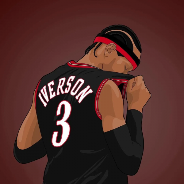 NBA頭像丨動漫風格籃球頭像