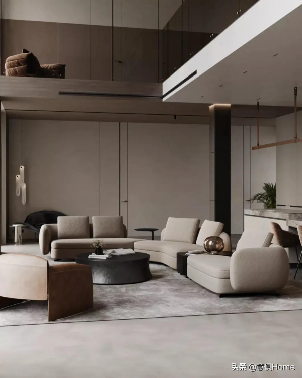 生活在Poliform式的家裡，自成一派