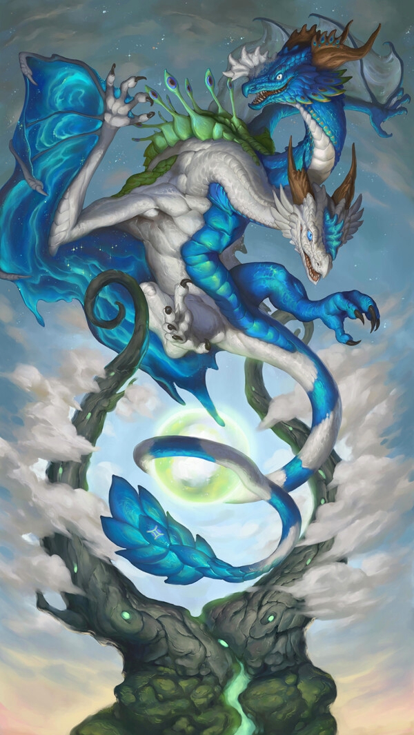 十二星座變成龍的話，手機桌布換起來