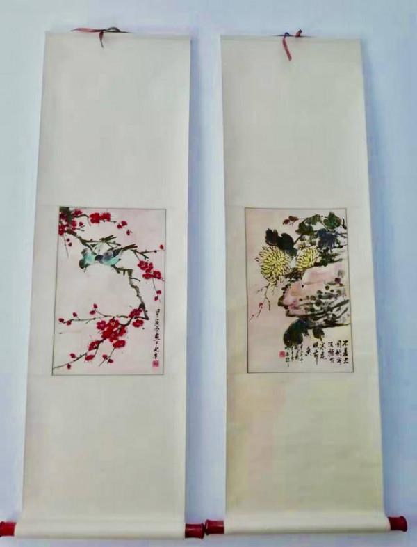 鐵道兵應龍森與“白石後人”的繪畫情緣 鐵道兵應龍森與“白石後人”的繪畫情緣