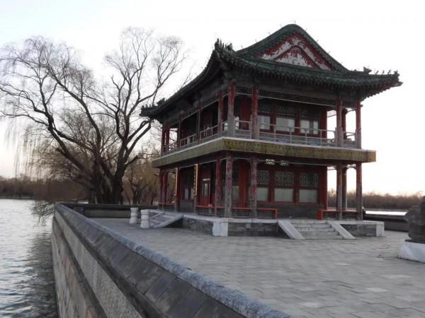 初冬頤和園 西堤觀六橋