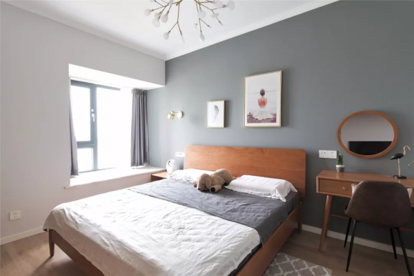 100平現代北歐風裝修案例，穩重中帶有輕鬆