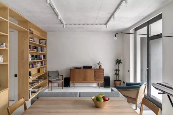 79㎡白木配色，粗獷和細膩碰撞出豐富層次