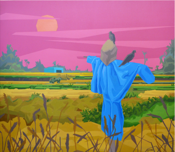 我們的生活，埃及藝術家Mohamed Khaled Omran的繪畫作品