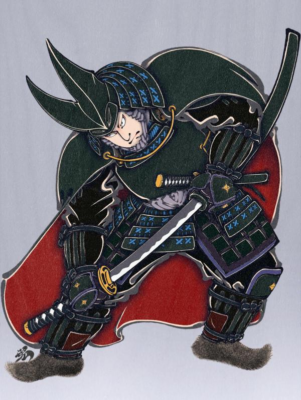 插畫丨浮世繪party！大膽有趣的想象，將經典演繹出時尚流行