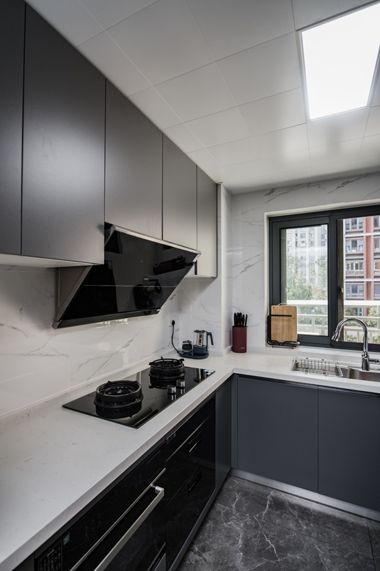 「愛與安心」120㎡現代簡約風，四口之家溫馨舒適的生活