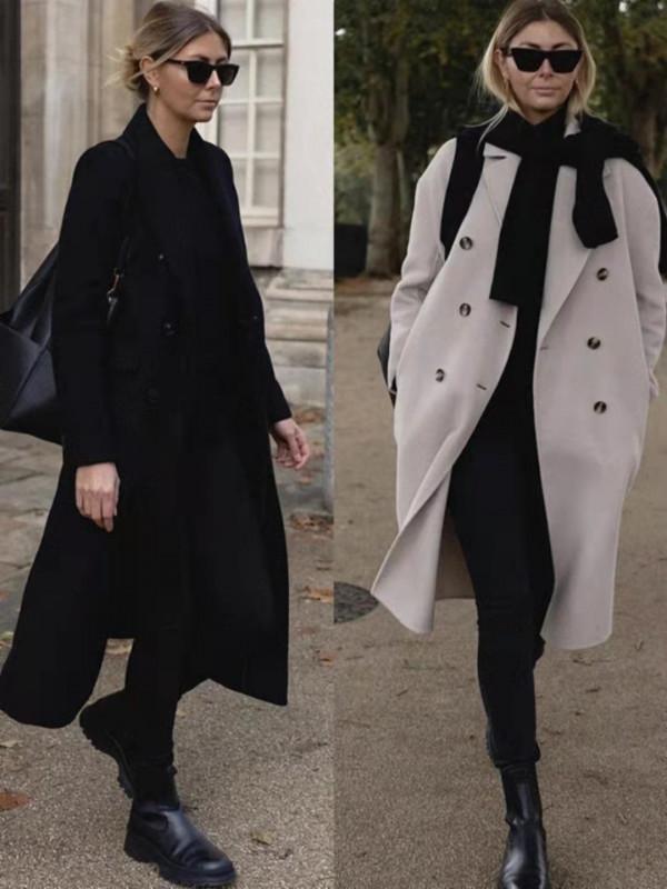 秋冬穿“大衣+短筒靴”，有溫度又有風格，值得40、50歲女人借鑑