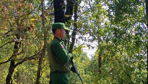 緬軍與同盟軍在木邦地區激戰，出動戰機進行轟炸