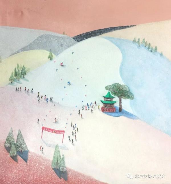 &OpenCurlyDoubleQuote;祝福冬奧&CenterDot;圓夢冰雪&rdquo;國際青少年繪畫邀請展獲獎作品展示之二十四