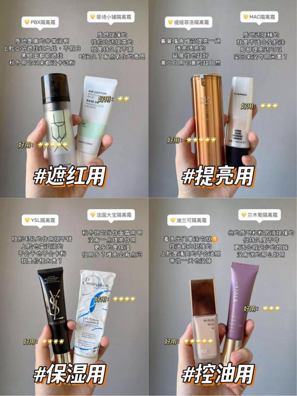 錯過這些真的找不到這麼好用的隔離霜了