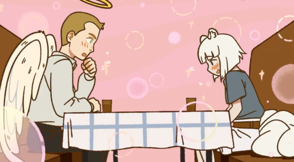 《萬聖街》聯動《非人哉》，林老師和九月玩相親？結果實在太搞笑