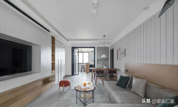 108㎡現代簡約風,簡約中透著一股清新和神秘感 108㎡現代簡約風,簡約中透著一股清新和神秘感