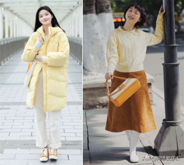 面板黃的女生穿什麼顏色？除了“黑白灰”，這3種都可以，很高階
