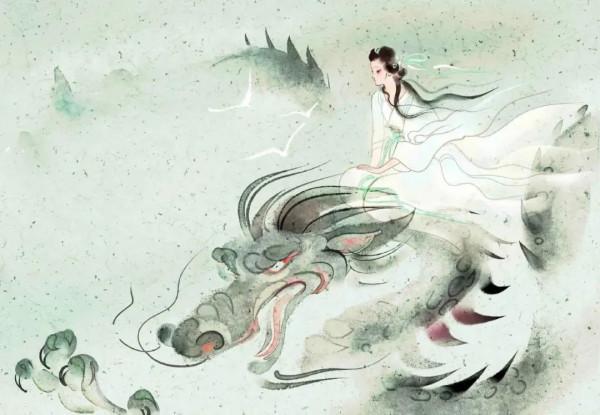 80後清華才女，把“詞牌名”畫成古風美人，每一張都忍不住儲存