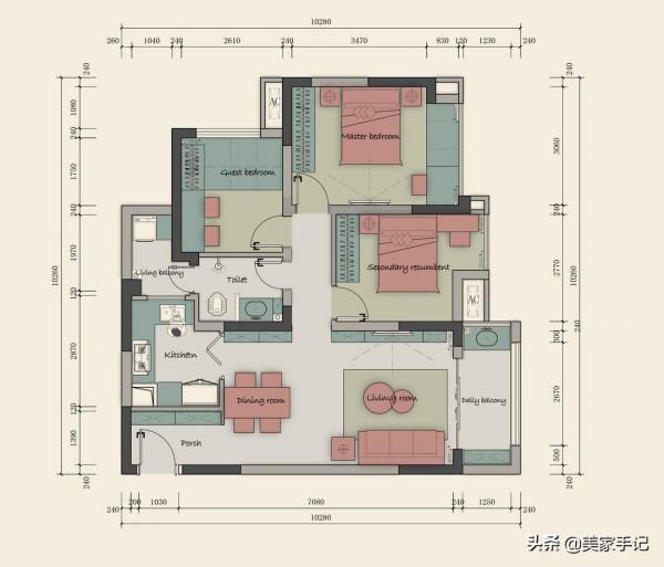 人生中的第一套,80㎡花了24萬,不豪華,卻被鄰居誇讚裝修界榜樣 人生中的第一套,80㎡花了24萬,不豪華,卻被鄰居誇讚裝修界榜樣