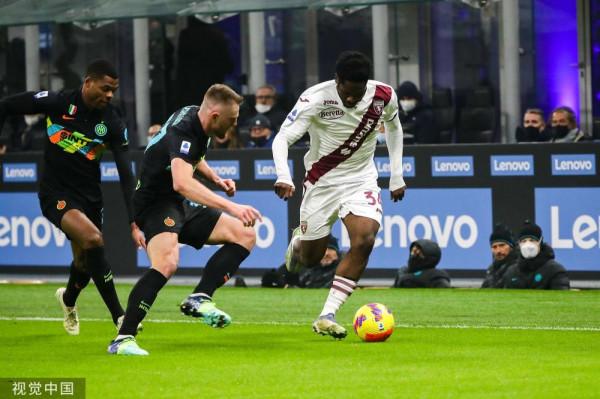 「圖」荷蘭國腳連場破門 國米主場一球小勝都靈