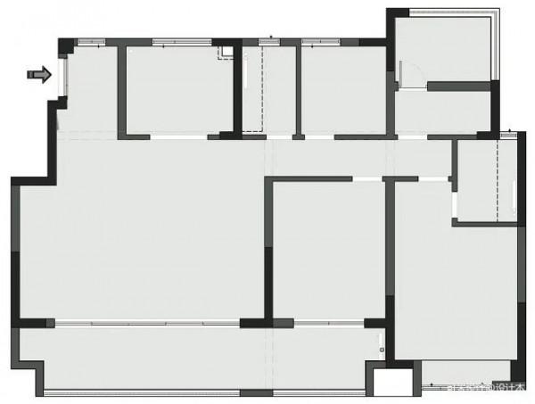 花60萬打造高階簡約的藝術之家，構建整潔有序的居家空間