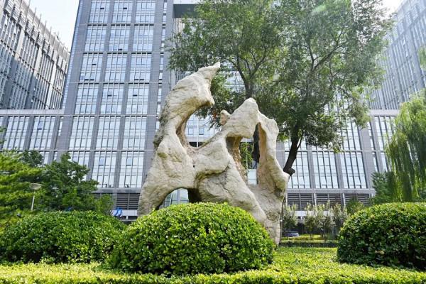 阜城門橋東還有這麼好的小公園，不錯不錯