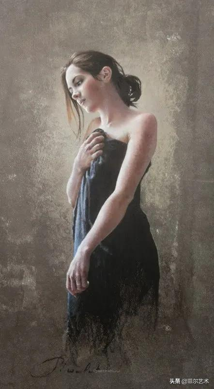 法國女粉彩大師，描繪的女性之美，細膩柔和