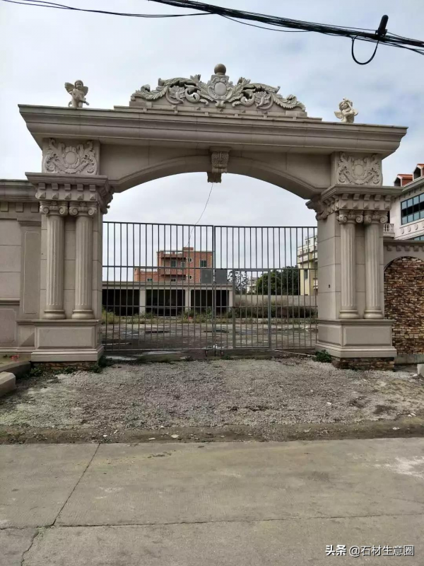 50款別墅石材圍牆大門,奢華大氣 50款別墅石材圍牆大門,奢華大氣