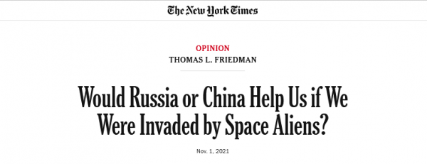 “如果外星人入侵美國,中俄會幫忙嗎?” “如果外星人入侵美國,中俄會幫忙嗎?”