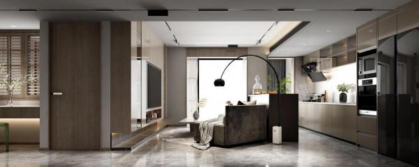 望京知語城125㎡現代輕奢風格