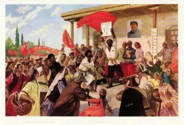 緬懷毛主席——美術作品之毛澤東在建國初期