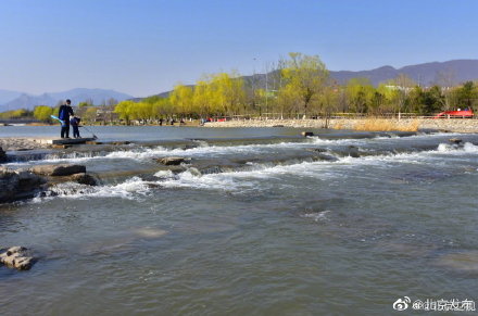 北京永定河畔風景獨好
