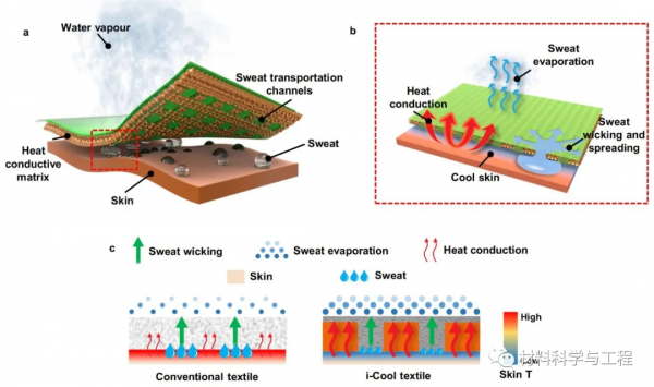 崔屹《Nature》子刊:整合汗液蒸發和熱傳導的紡織品 崔屹《Nature》子刊:整合汗液蒸發和熱傳導的紡織品