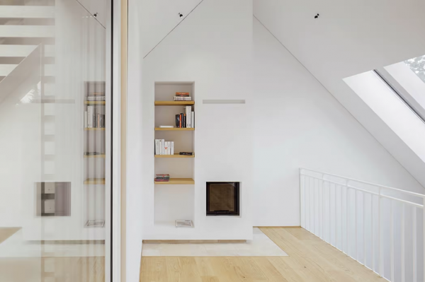 德國柏林現代獨棟住宅，將房子延伸到花園