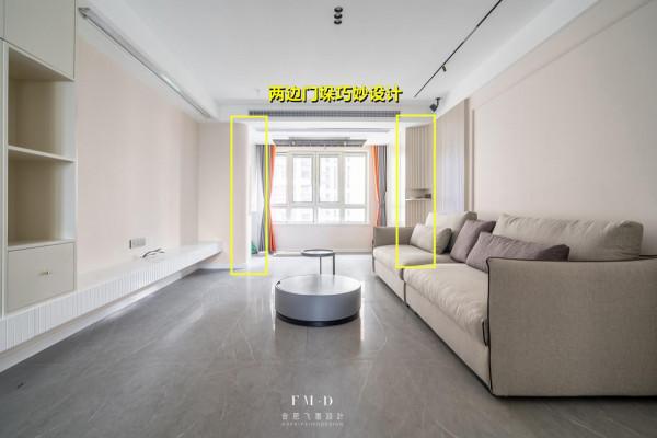 陽臺不能拆的門垛,裝修也沒那麼費心,弧形處理反倒成客廳的亮點 陽臺不能拆的門垛,裝修也沒那麼費心,弧形處理反倒成客廳的亮點