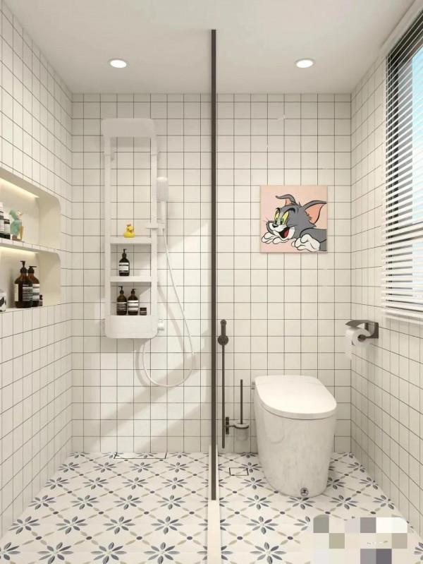 馬卡龍色衛浴，超級好看