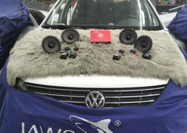 大眾朗逸音響改裝優美聲兩分頻，恰到好處的滿足