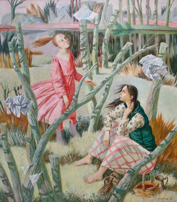 富有詩意的畫風，讓人無限遐想—烏托邦的世界