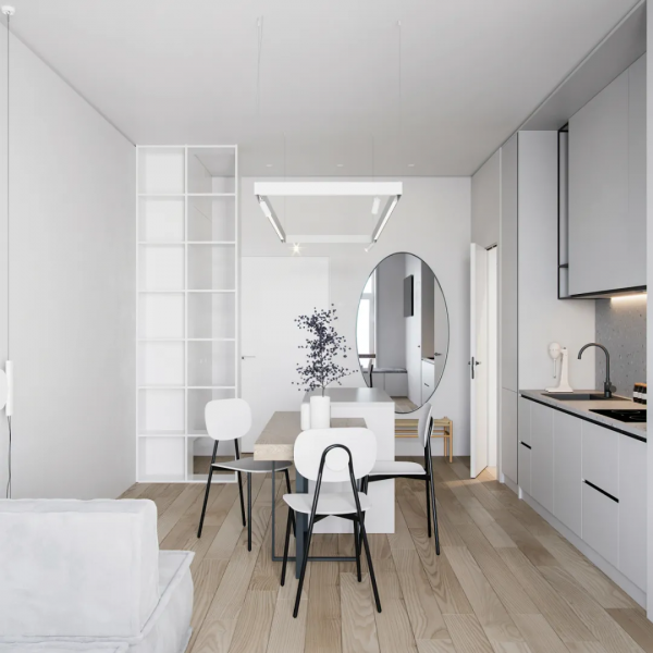 一對年輕夫婦的家，85㎡複式，簡雅純粹的格調