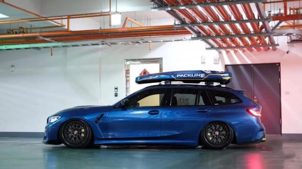 改了30萬的全新寶馬3系旅行車，來欣賞臺灣資深瓦罐車友的傑作