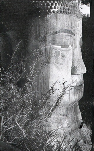 從老照片看百年前的樂山大佛 從老照片看百年前的樂山大佛