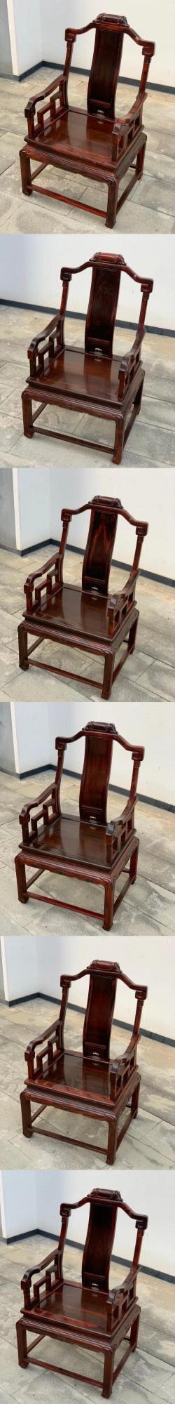 大紅酸枝無補黑飄紅馨香溼泡茶桌七件套