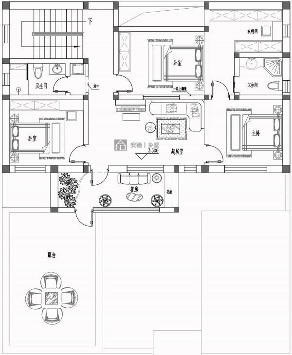 北京平谷許家住宅，建築尺寸：17.5*14.4，土建造價：49.32萬