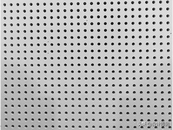 裝修施工圖裡面穿孔石膏板是什麼？