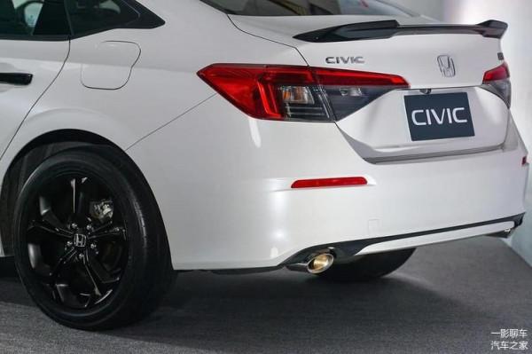 有“容貌焦慮”看過來！全新本田思域RS實車，不愧是運動型的典範