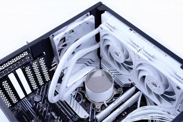 12代intel系統-C34視界內白外黑ATX水冷整機show