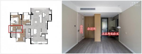 為了有個橫廳，戶型上動了4個“手腳”，一整套裝修下來南北通透