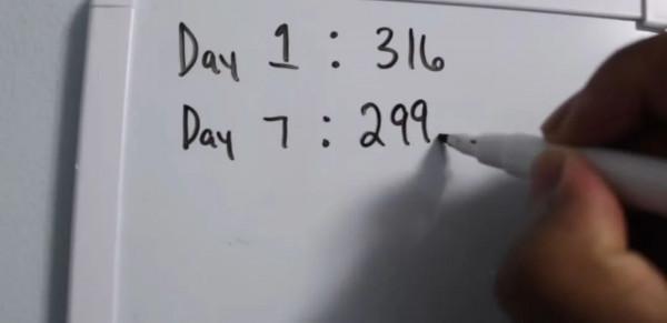 不吃飯只喝水一個月,最終能瘦多少斤?這位小哥親身試驗給出答案 不吃飯只喝水一個月,最終能瘦多少斤?這位小哥親身試驗給出答案