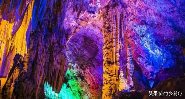 天然溶洞奇觀美景