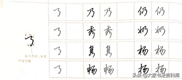 寫好字不再難，這樣寫就漂亮，詳解不同筆畫書寫技巧