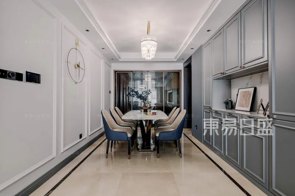 162㎡二居室 &vert; 當美式遇上輕奢，感受最純粹的時尚觸感